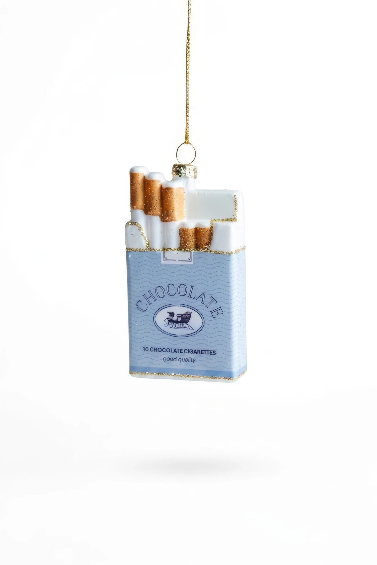 Chocolate Cigarettes Christmas Ornament