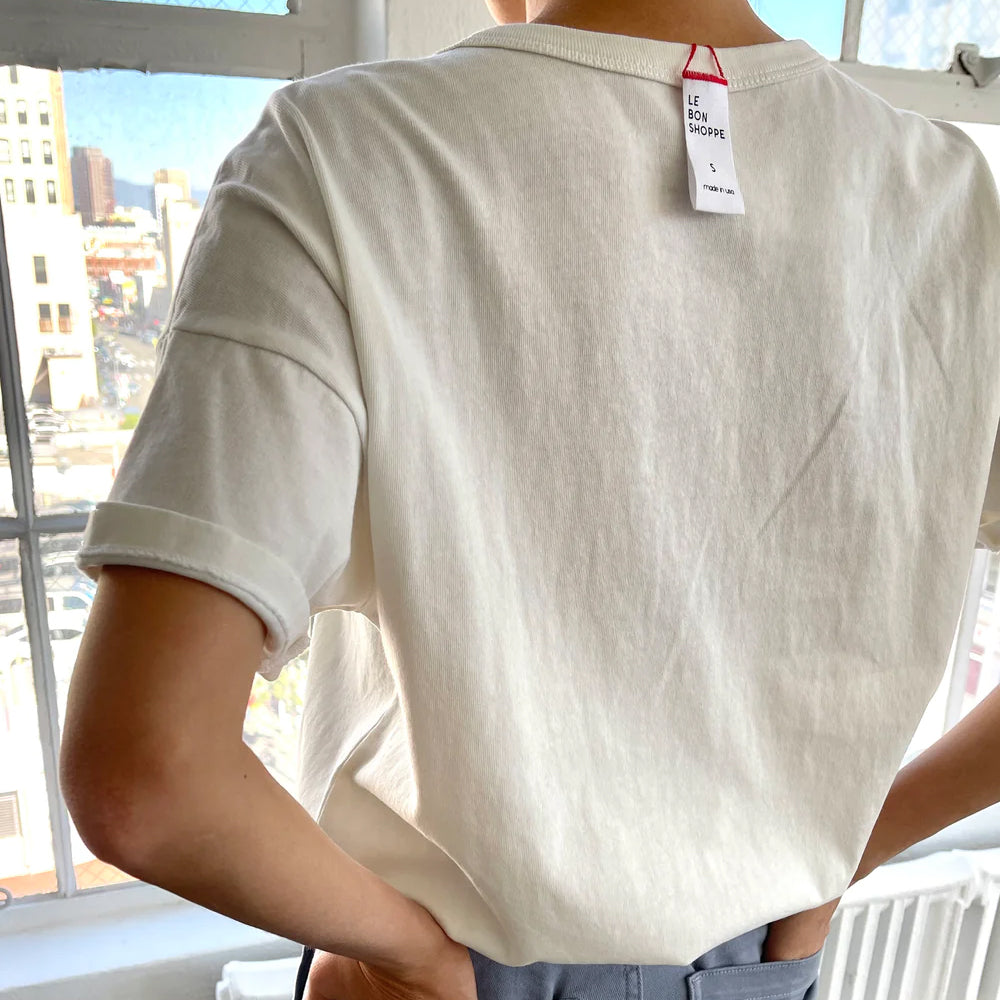 Le Bon Shoppe Classic White Her Tee
