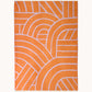 Maison Deux - Lilac Orange Lines Blanket