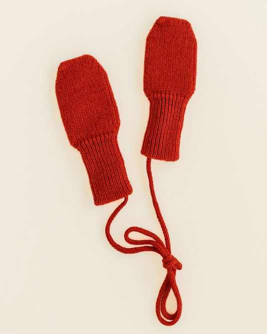 Red Fiza Mittens