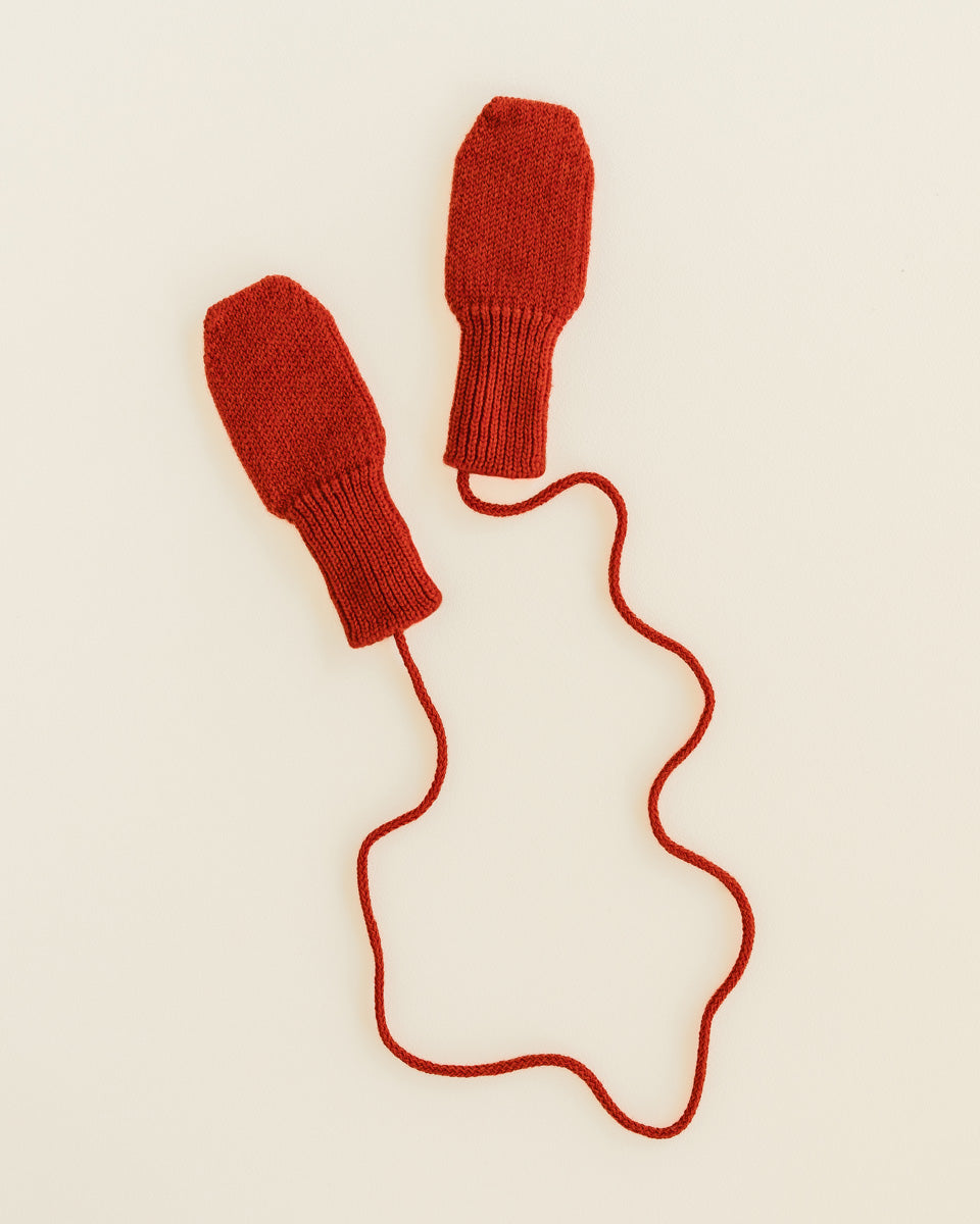 Red Fiza Mittens