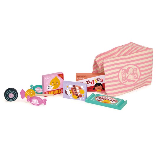 Wooden Candy Set