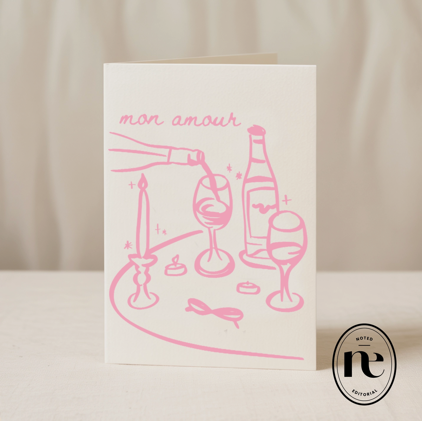 Mon Amour Greeting Card
