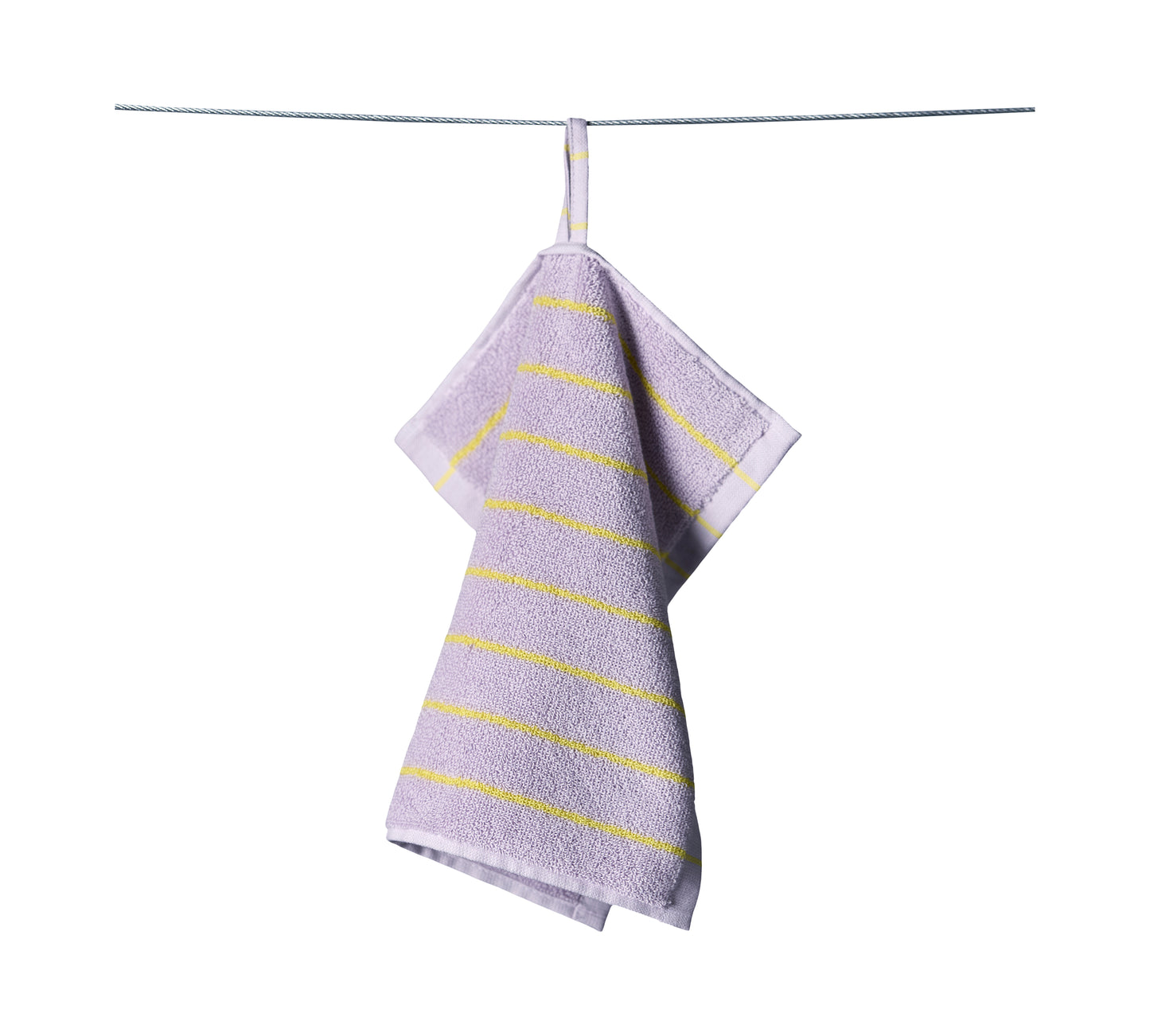 Bongusta Lilac Neon Yellow Naram Washcloth