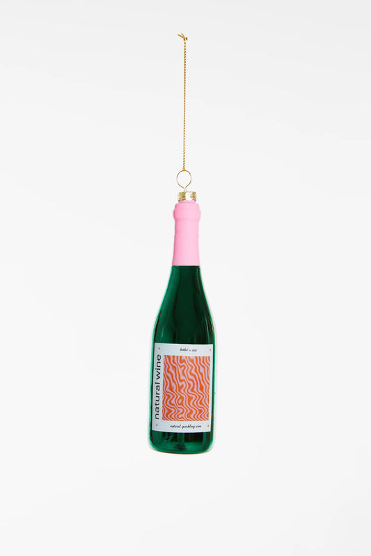Natural Wine Christmas Ornament