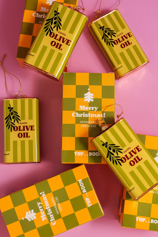 Olive Oil Christmas Ornament