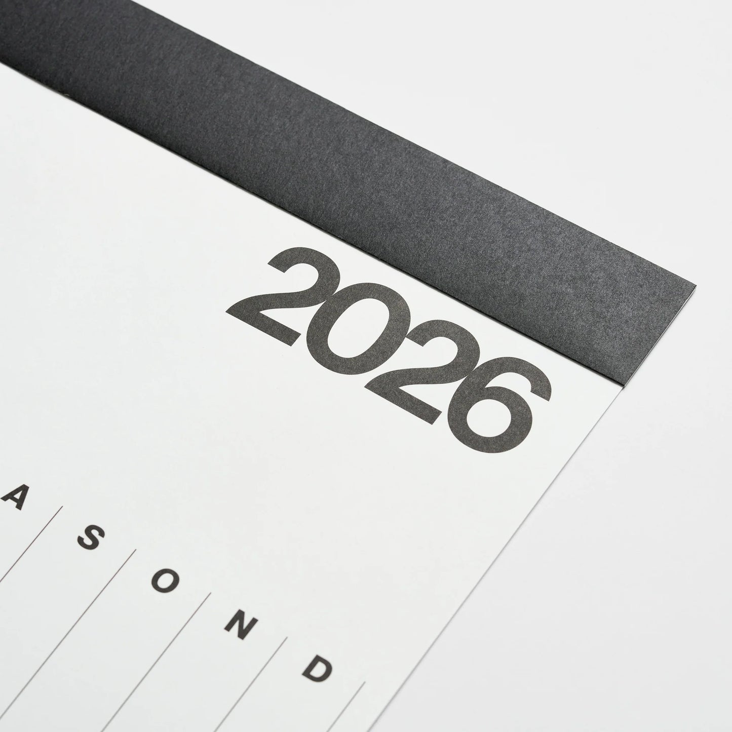 Stendig White V Calendar 2026