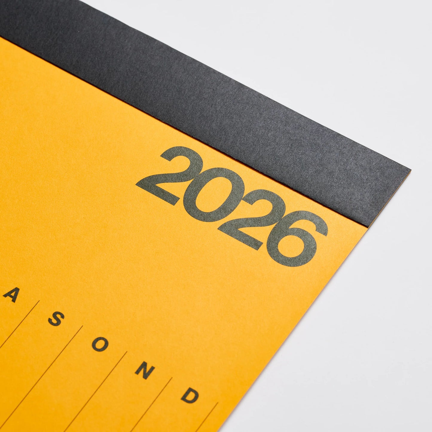 Stendig Yellow V Calendar 2026
