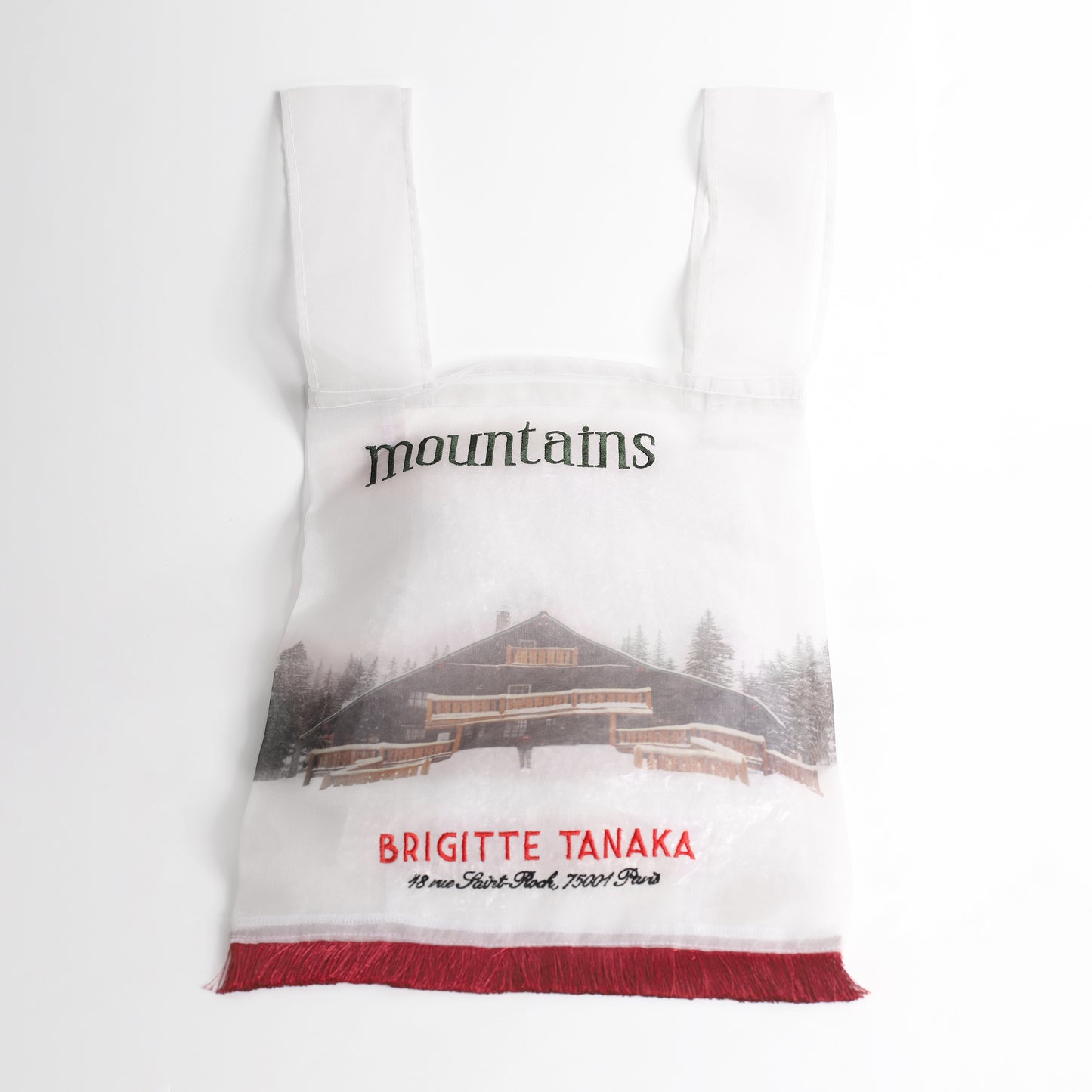 Brigitte Tanaka Mountain Chalet Organza Bag