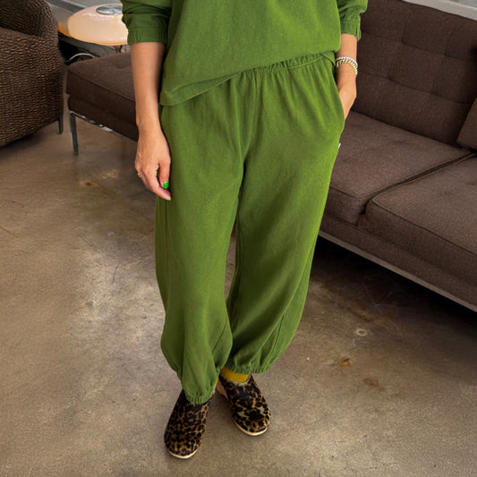 Le Bon Shoppe Collard Green Balloon Pants