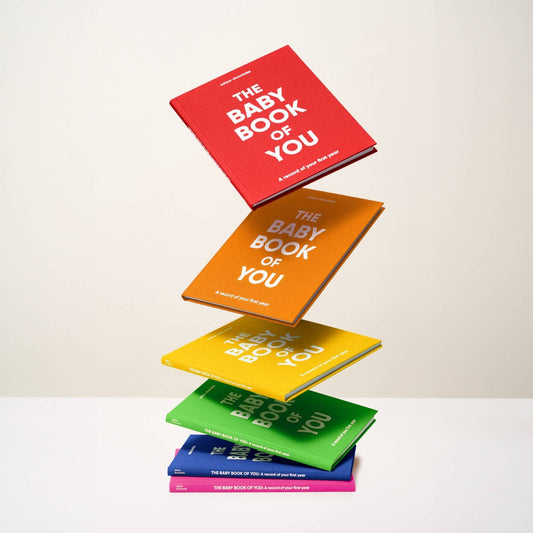 The Baby Book Of You: A Record Of Your First Year: Pink