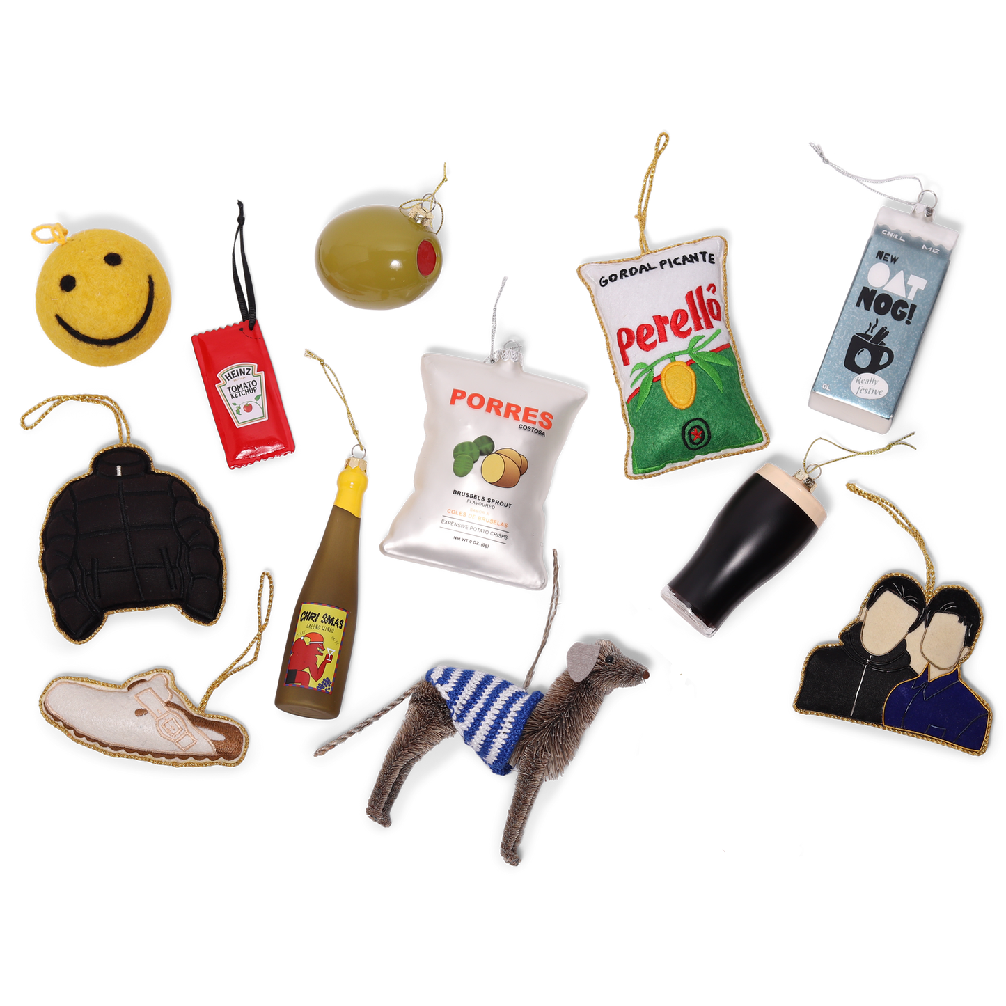 Clog Embroidered Decoration