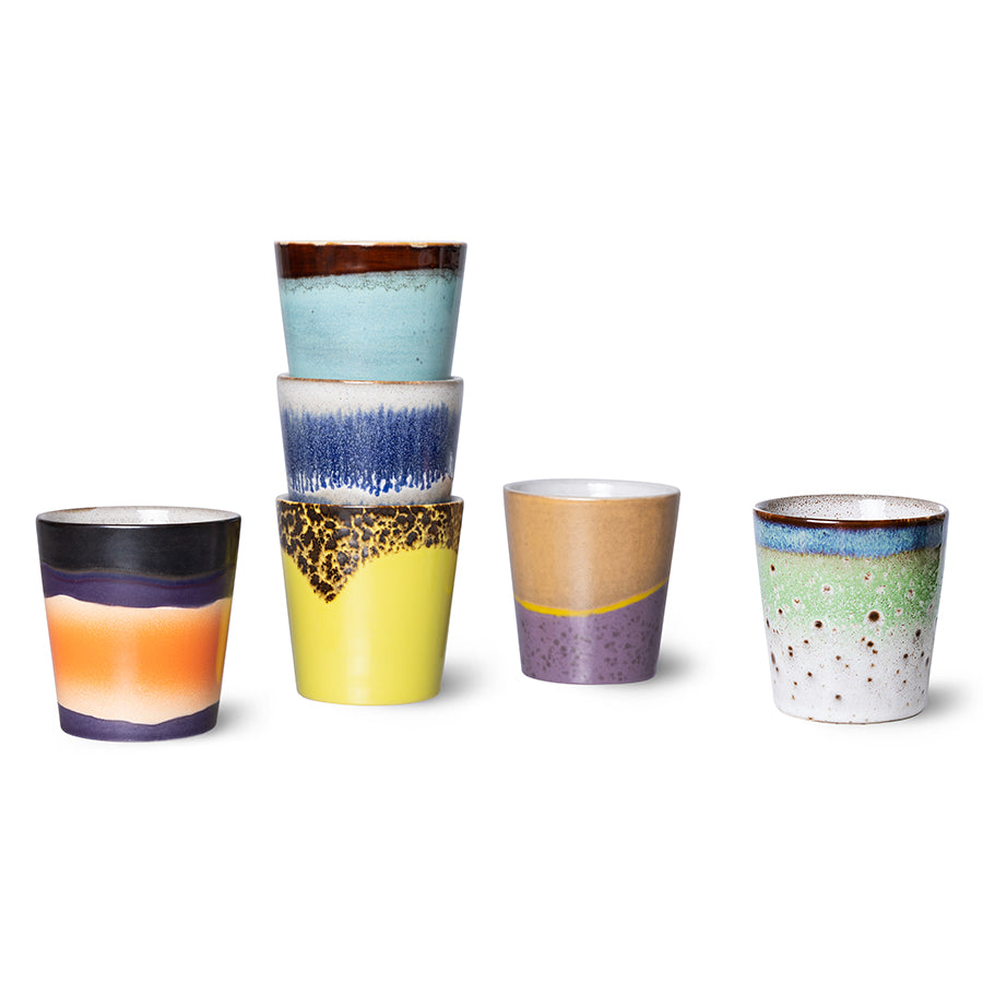 HKliving 70's Ceramics Comet Coffee Mug