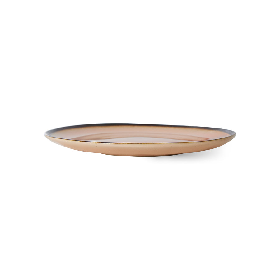 HKliving 70's Ceramics Horizon Desert Plates (Set of 2)