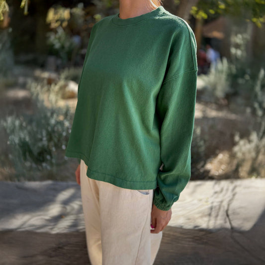 Le Bon Shoppe Moss Green Naturelle Tee