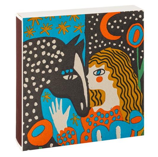 Heart Horse Square Safety Matches