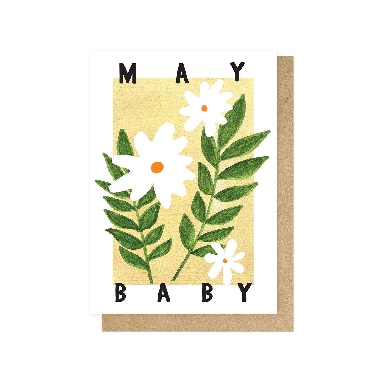 May Baby Greeting Card