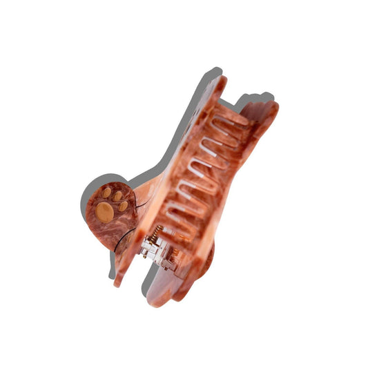 Hand-Painted Beverly Hills Teddy Claw Hair Clip