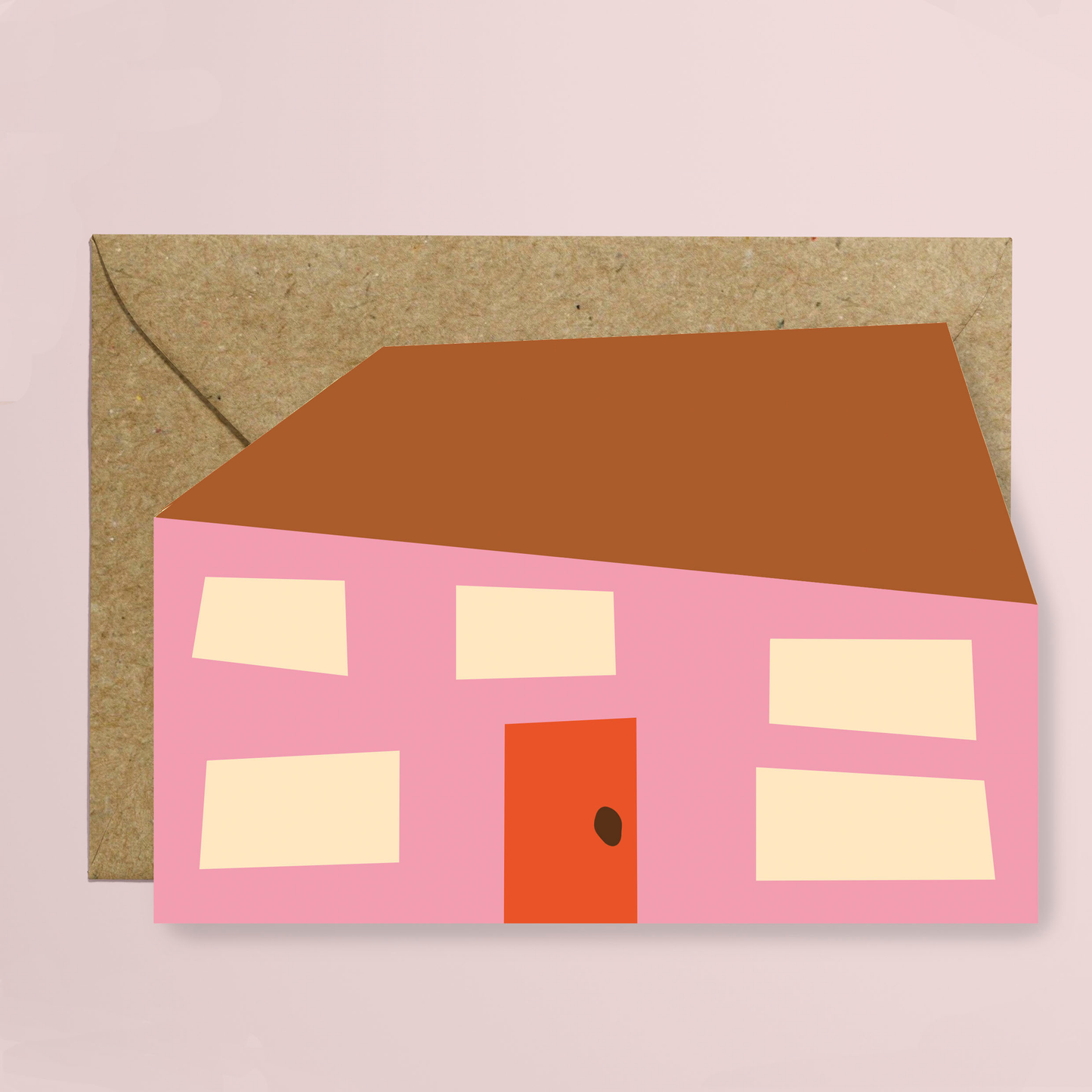 Pink Haus Greeting Card