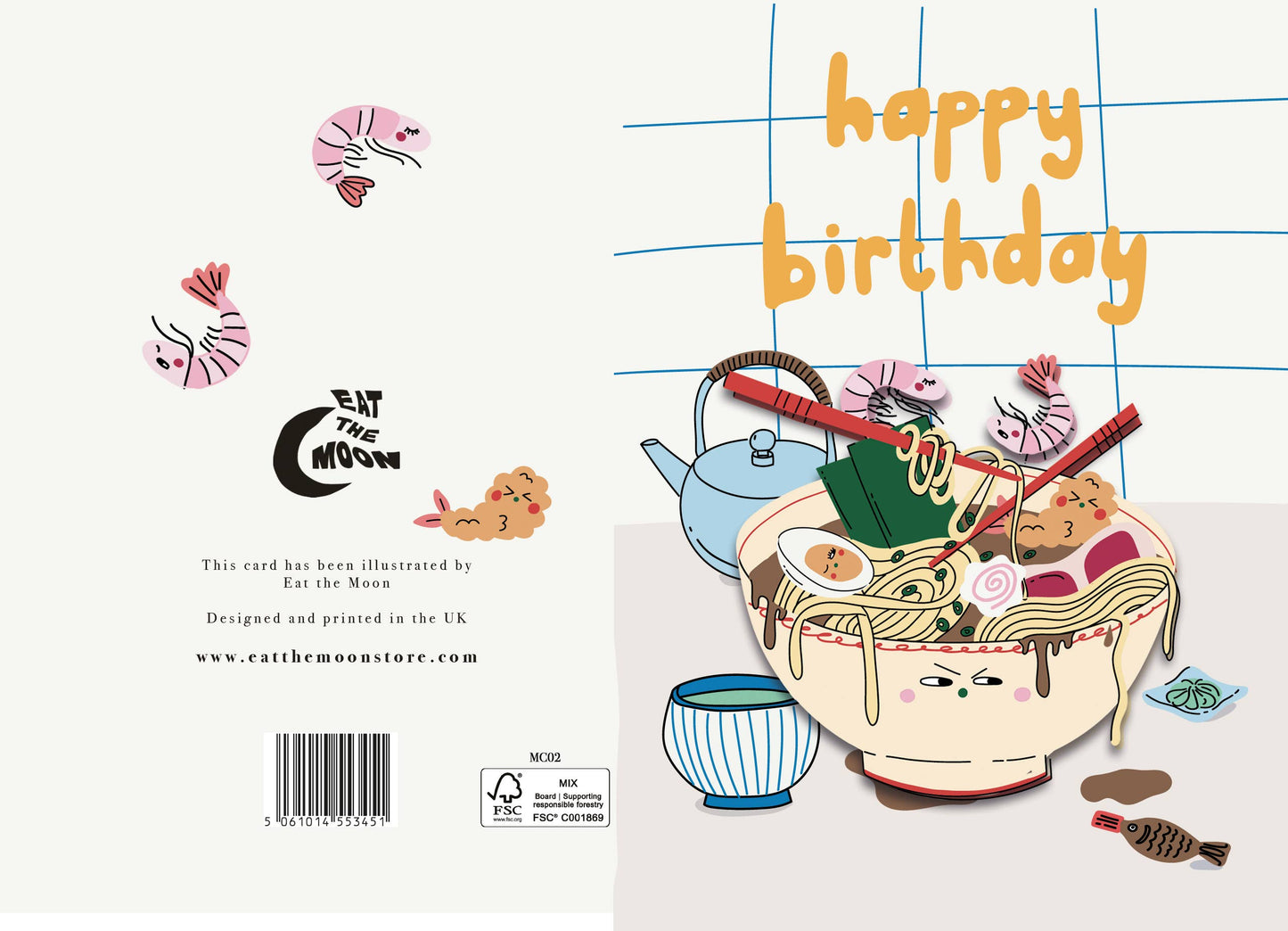 Ramen Magnet Greeting Card