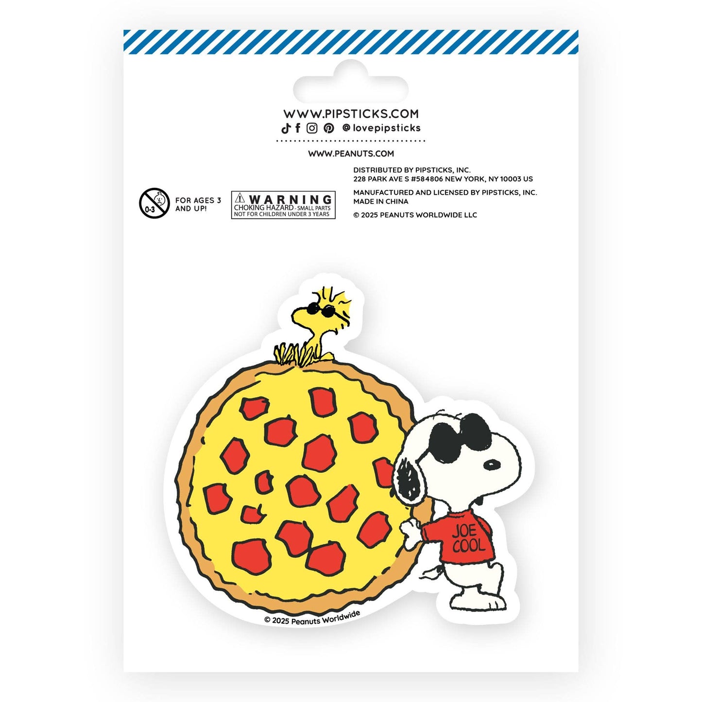 Peanuts Hot Pizza Scratch 'n' Sniff Stickers
