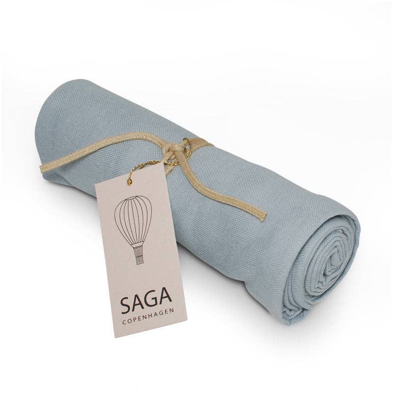 Dream Blue Muslin Cloth - 100% Organic Cotton