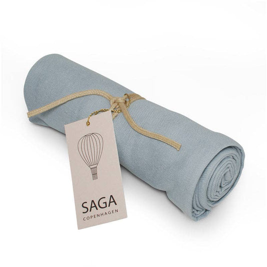 Dream Blue Muslin Cloth - 100% Organic Cotton