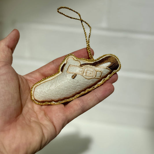 Clog Embroidered Decoration