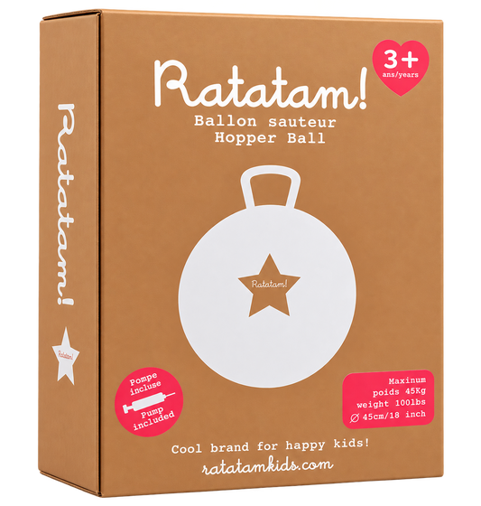 Ratatam! Peach Space Hopper