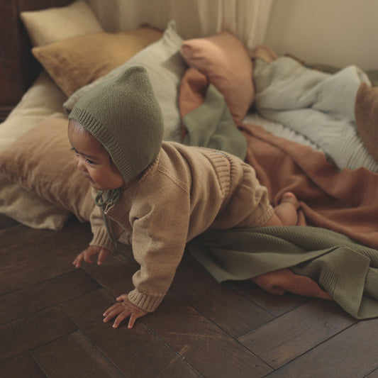 Artichoke Dolly Bonnet 1-3m