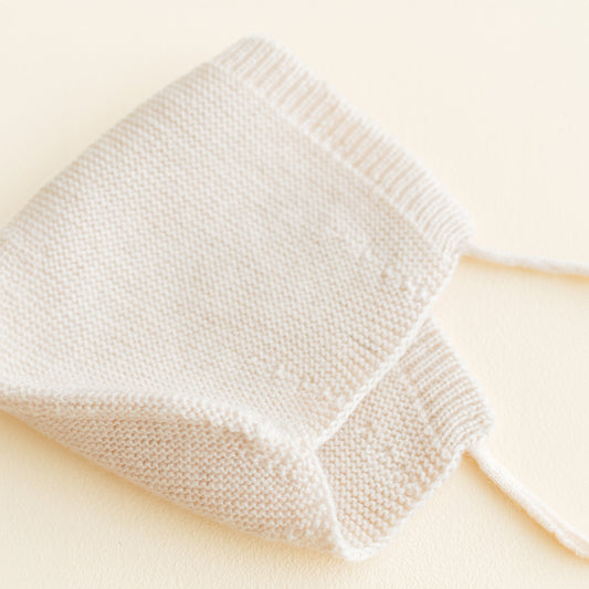 Cream Dolly Bonnet 4-12m