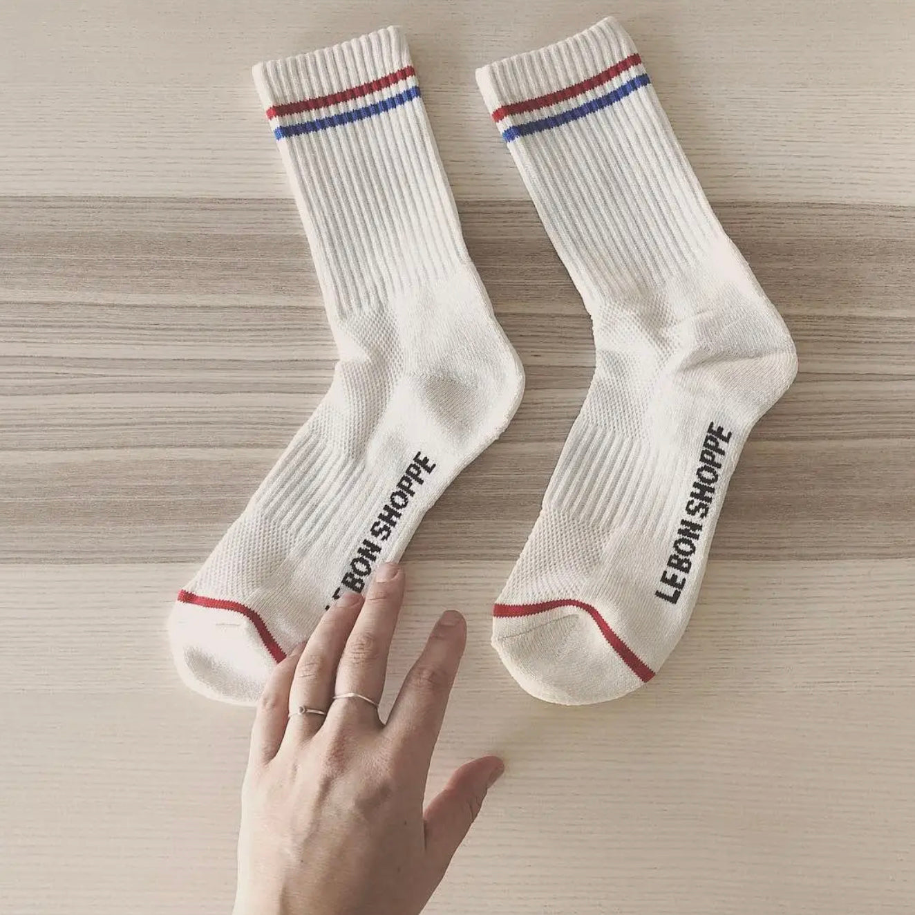 Le Bon Shoppe Milk Boyfriend Socks