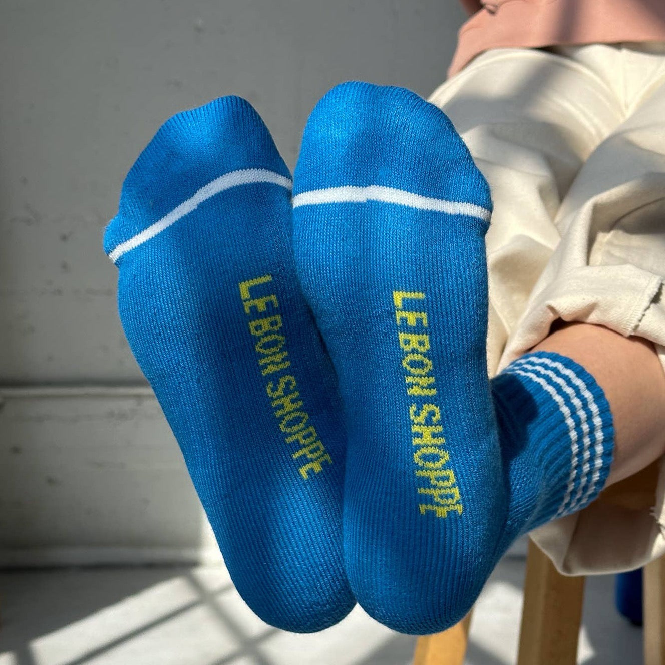 Le Bon Shoppe Royal Blue Girlfriend Socks