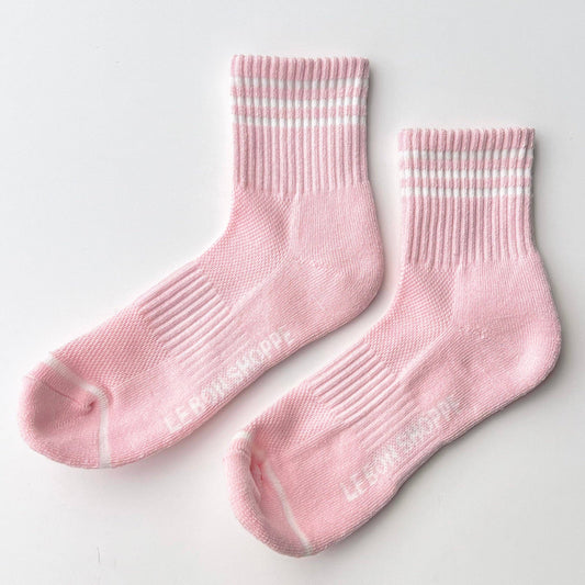Le Bon Shoppe Peony Girlfriend Socks