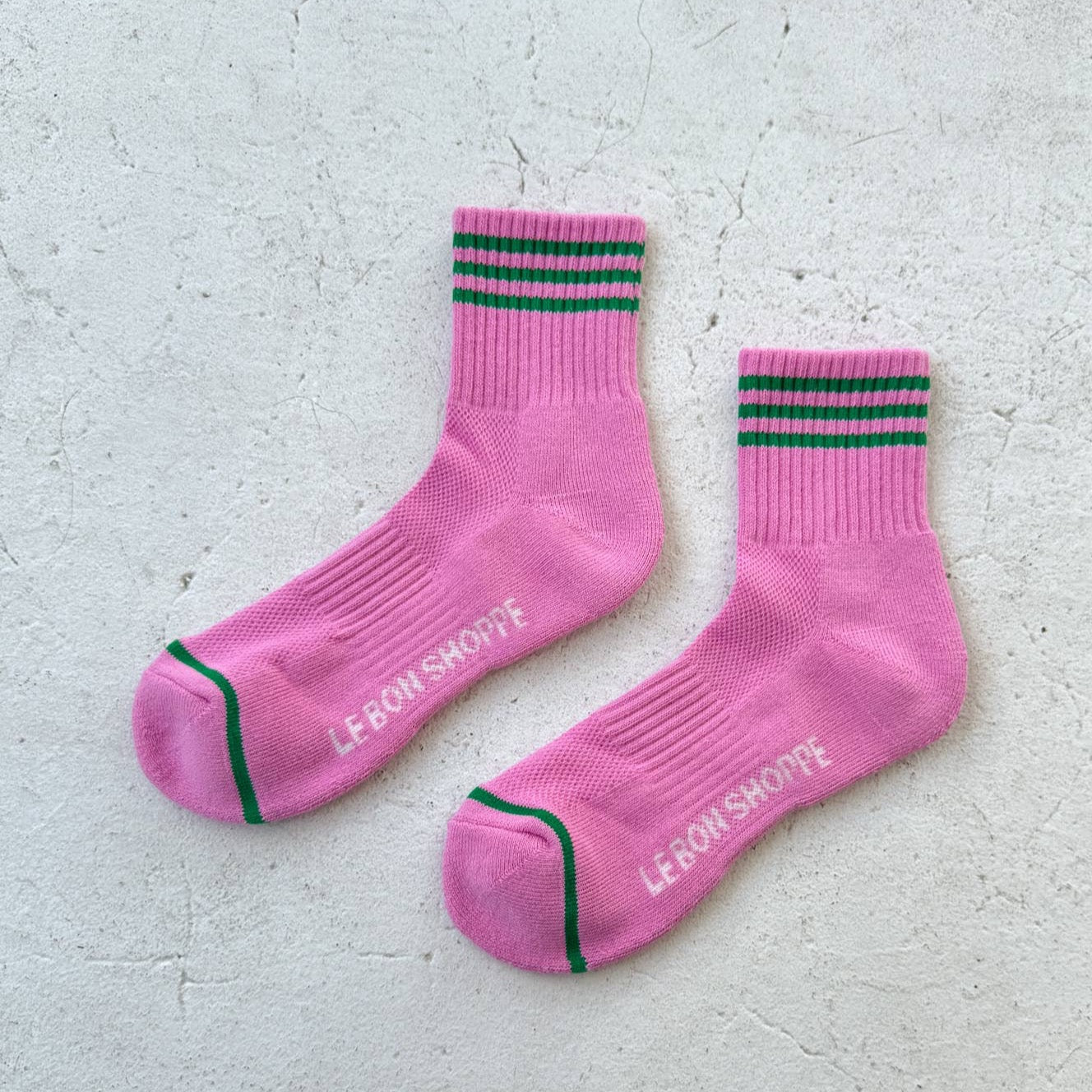 Le Bon Shoppe Rose Pink Girlfriend Socks