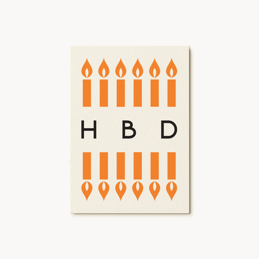 HBD Greeting Card