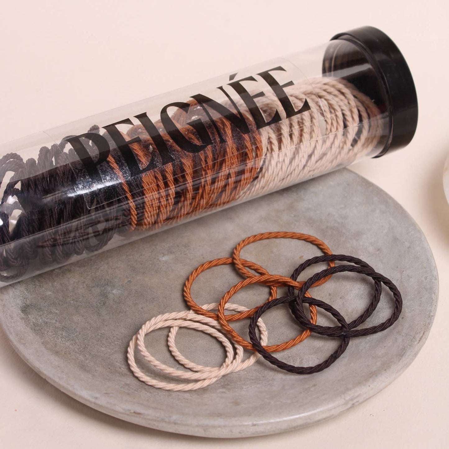 Peignee Paris - The Tube 100 Hair Ties