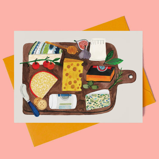 Cheeseboard Greeting Card
