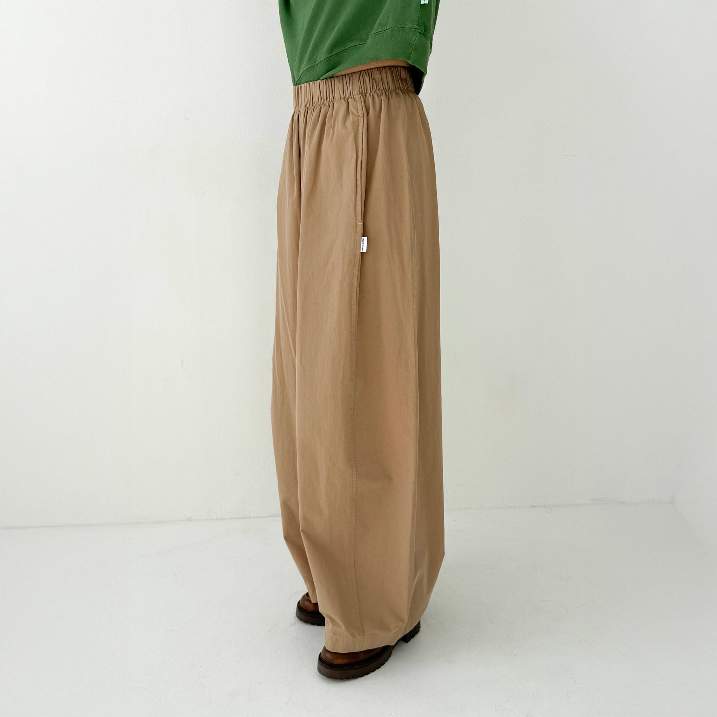 Le Bon Shoppe Khaki Parachute Pants