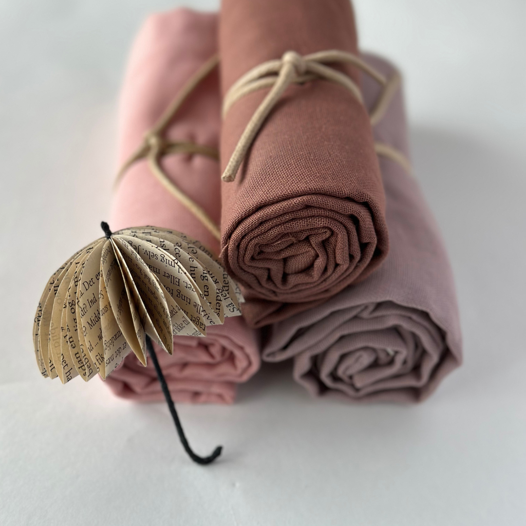 Mauve Muslin Cloth - 100% Organic Cotton
