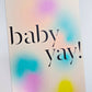 The Completist - Gradient Baby Card