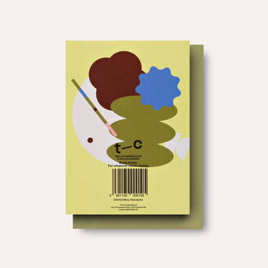 Minty Wonderful Greeting Card