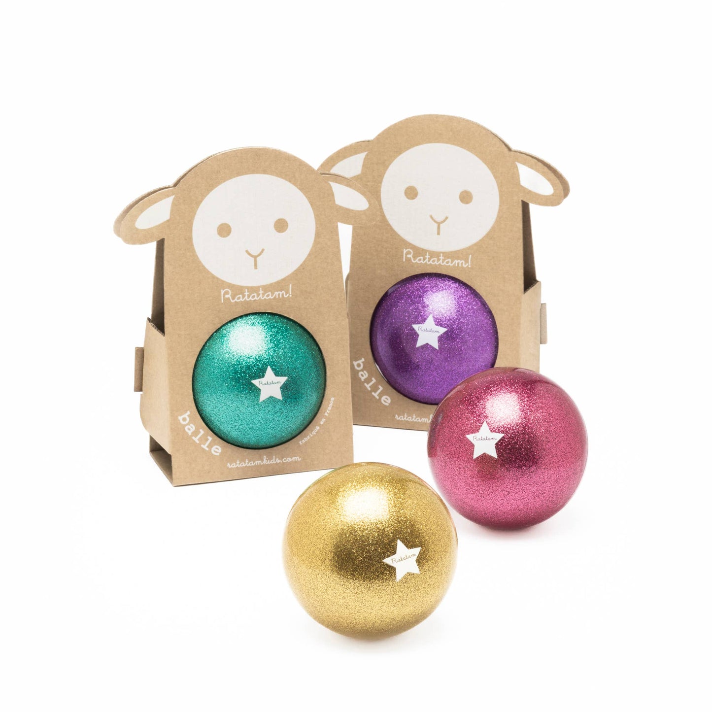 Ratatam! 10 cm Green Sheep Ball