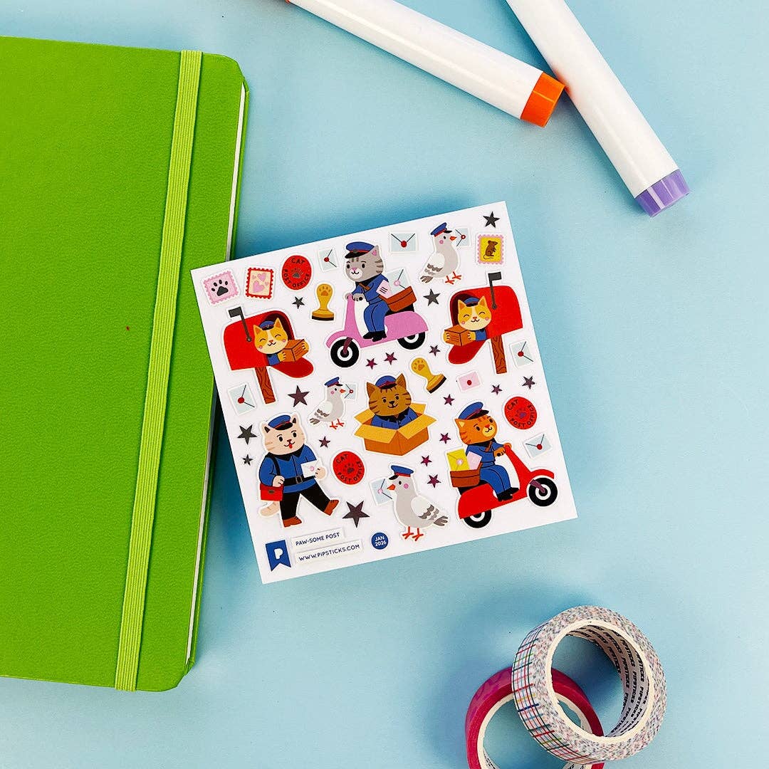 Paw-Some Post Stickers