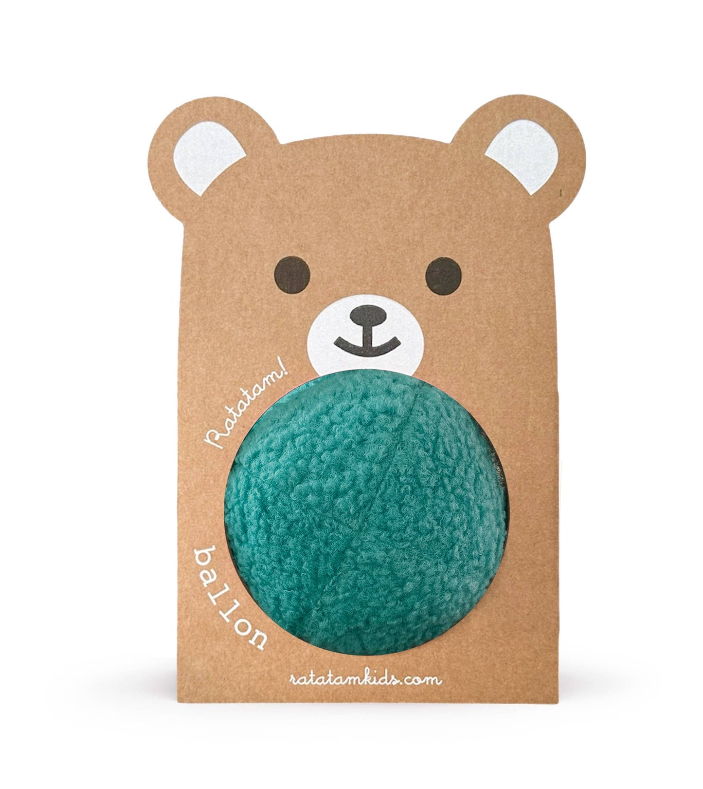 Ratatam! Baby Teddy Bear Ball 12cm Duck Blue