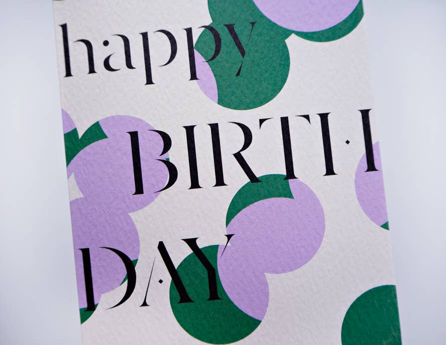 The Completist - Paris Birthday Card