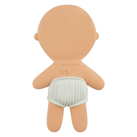 Gommu Mini Baby 2 - Natural Rubber Baby Doll: Vanilla