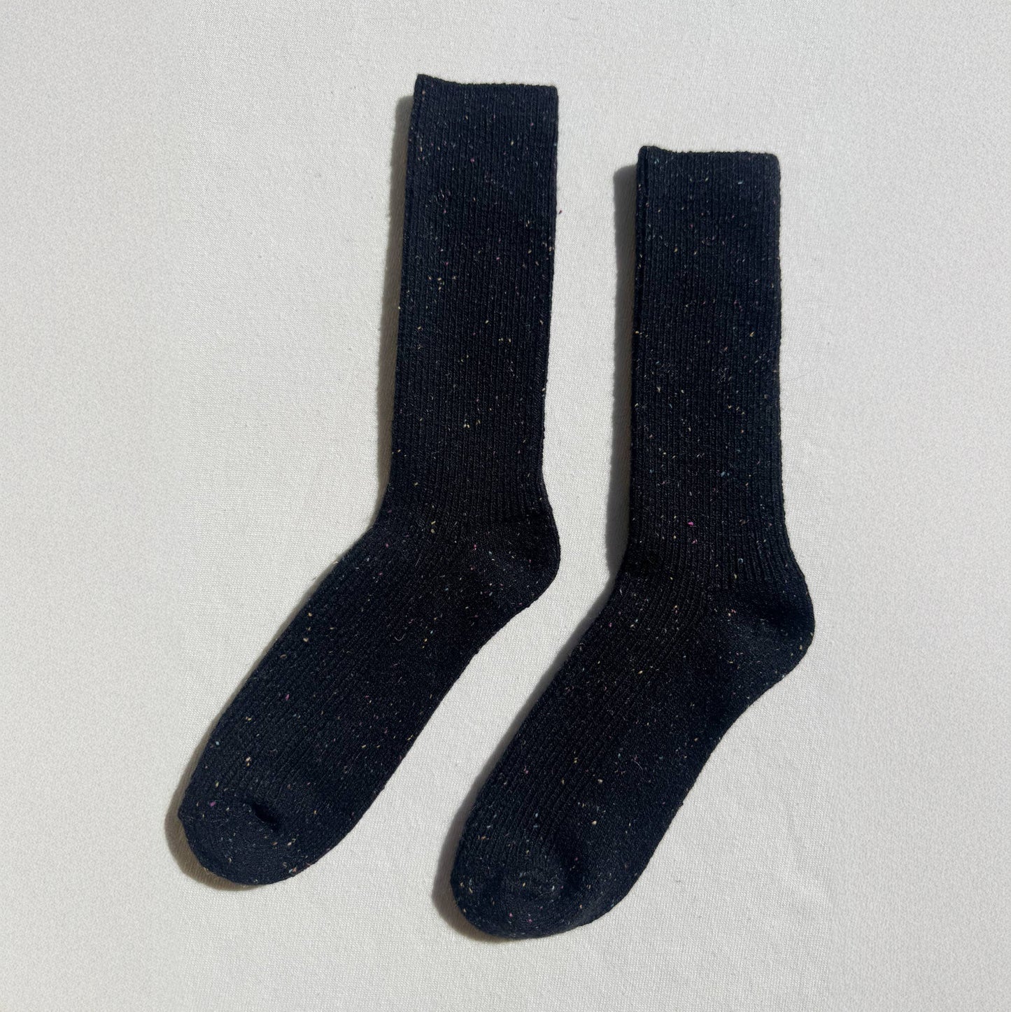 Le Bon Shoppe Black Snow Socks