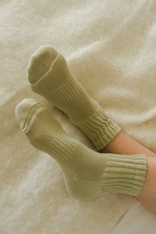 Le Bon Shoppe Dried Sage Swing Socks