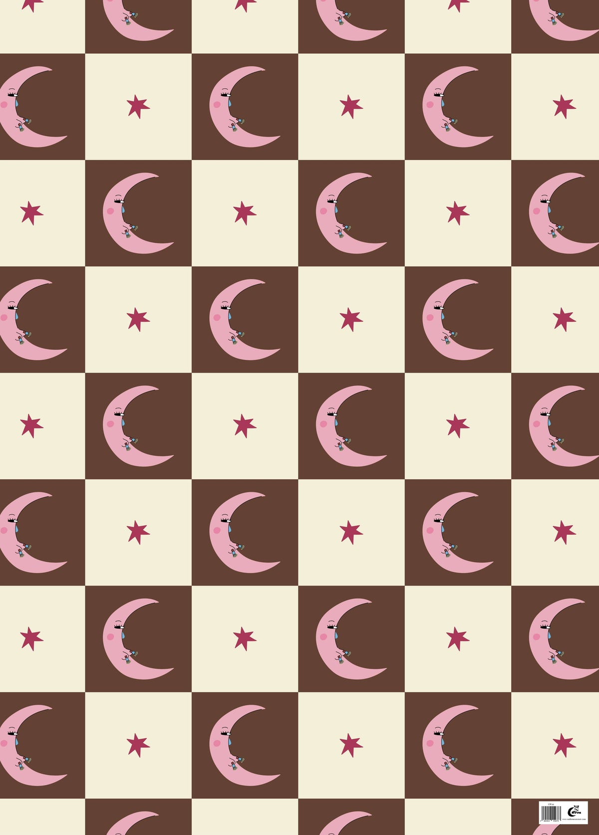 Moon Kisses Wrapping Paper
